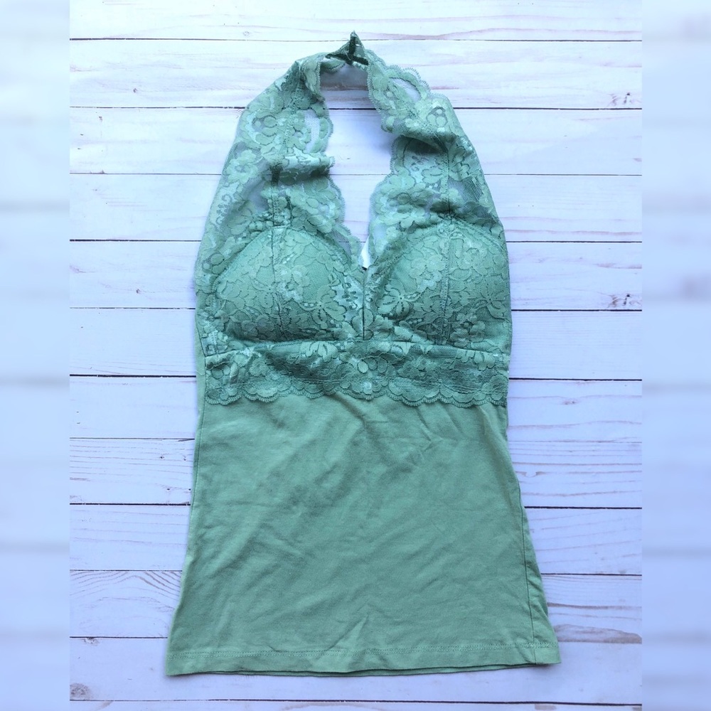 Lace Halter Top
